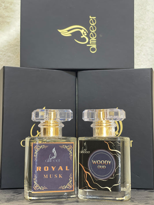 🔥 Woody Oud + Royal Musk – Luxury Fragrance Combo